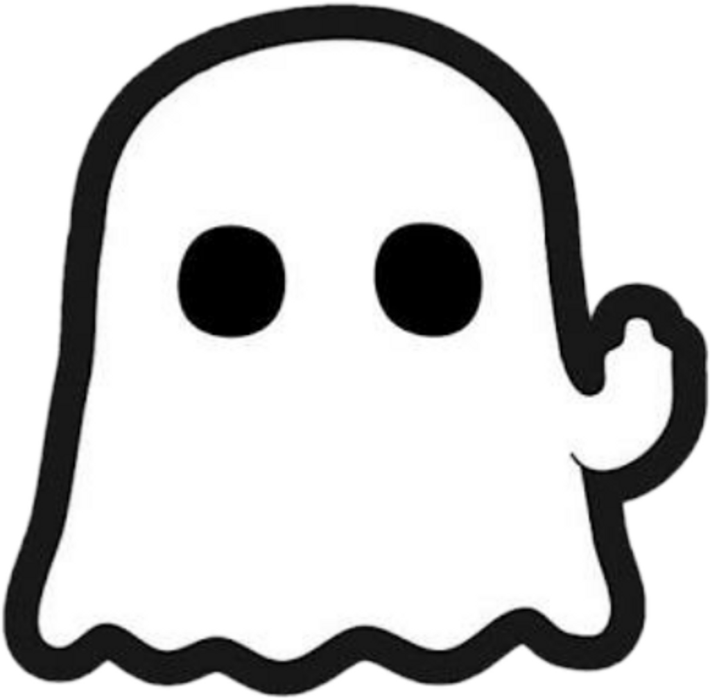#sticker #boo #fantasma #mirror #mine #miedo💜💜 #terror - Ghost (1024x1008)