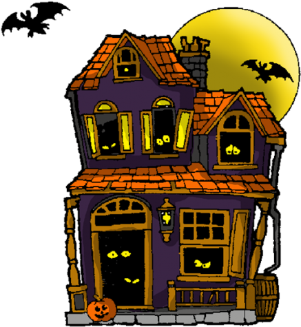 Hemos Realizado Una Selección De Casas Embrujadas Para - Clip Art Haunted House (516x550)
