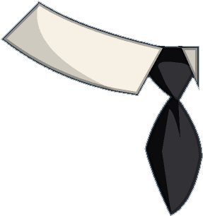 Corbata Png - Cuello Y Corbata Png (427x366)