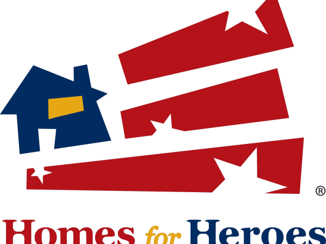Military Clipart Everyday Hero - Homes For Heroes Logo Jpg (640x480)