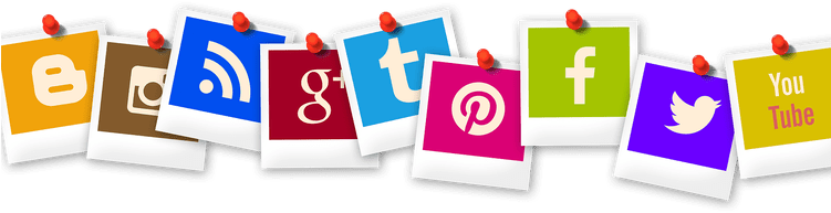 Addiction - Social Media Platforms Png (750x410)