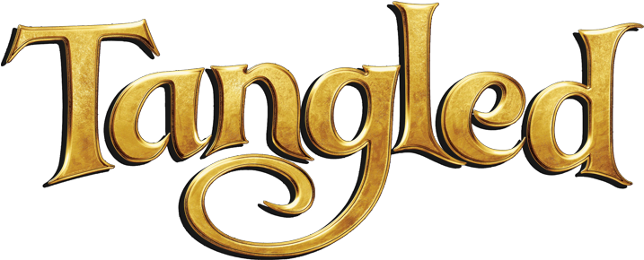 Download Hd References Logo - Tangled Logo Png (717x290)