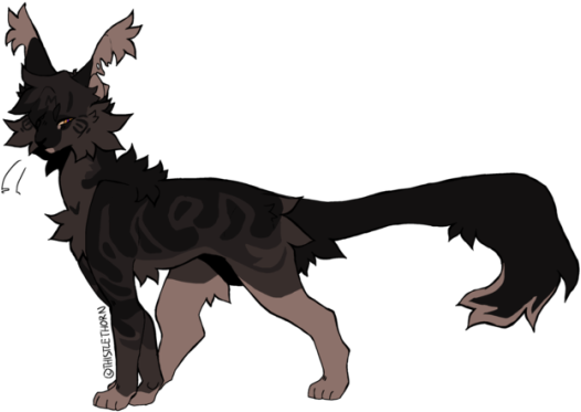 Number Eight, Tigerheart/star - Chinese Crested Dog (540x387)