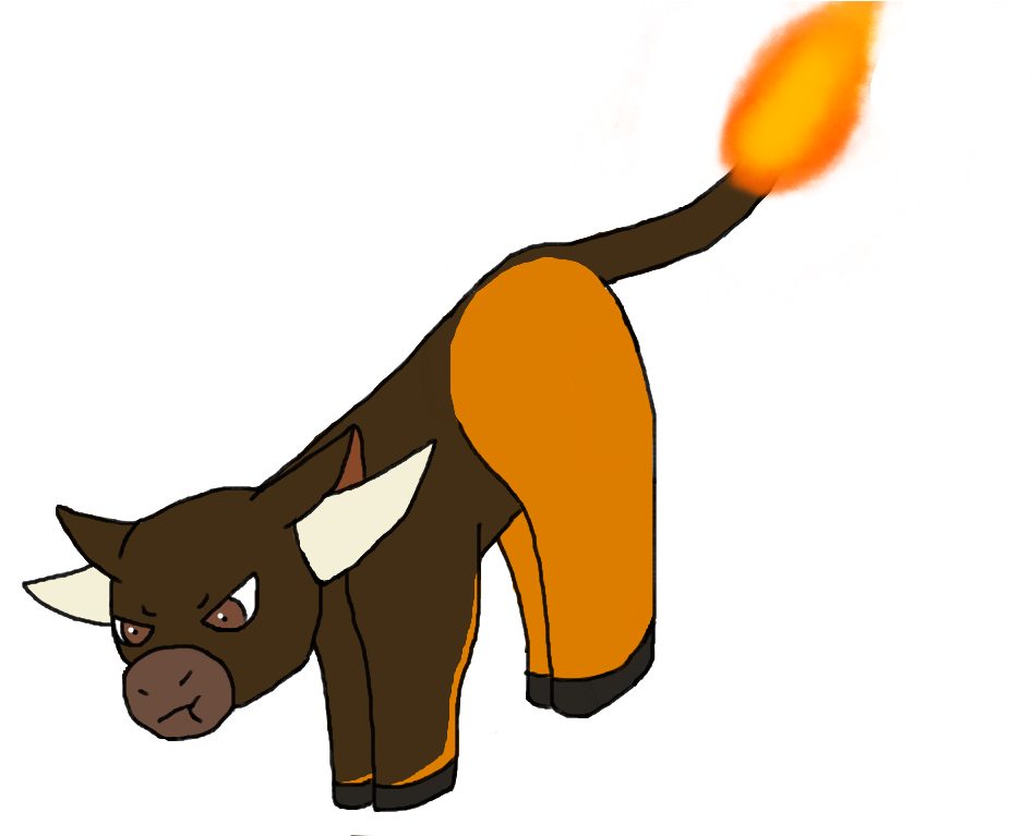 Ox Clipart Strong - Ox Pokemon (960x766)
