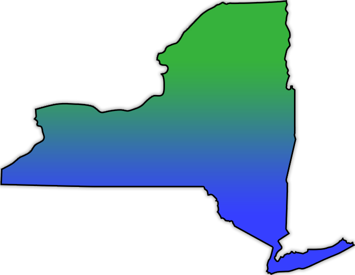 Growth In Texas And New York - Population Center Of New York State (710x550)