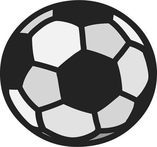 Bola De Futebol Clip Art Vetor Clipart Bola De Futebol - Clip Art Soccer Balls Transparent Background (500x470)