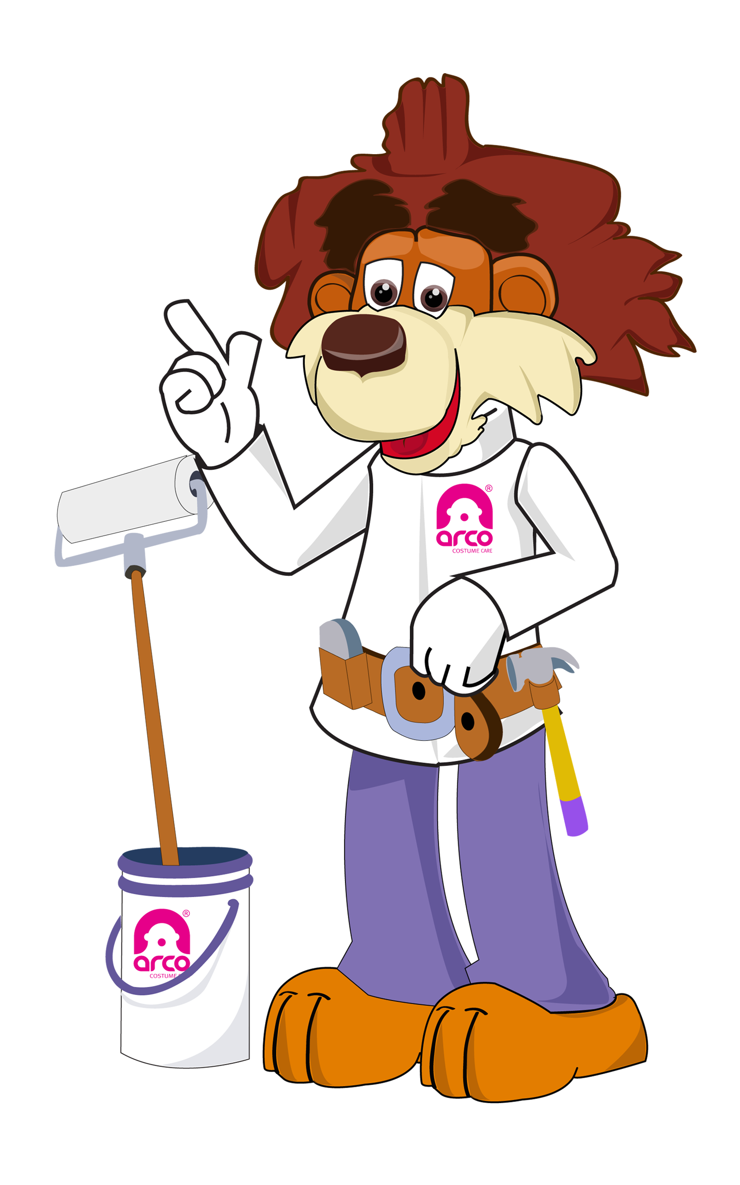 Mantenimiento De Botargas Leon Costumecare - Cartoon (1508x2414)