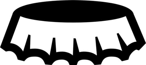 Bottle Cap Clip Art (600x271)