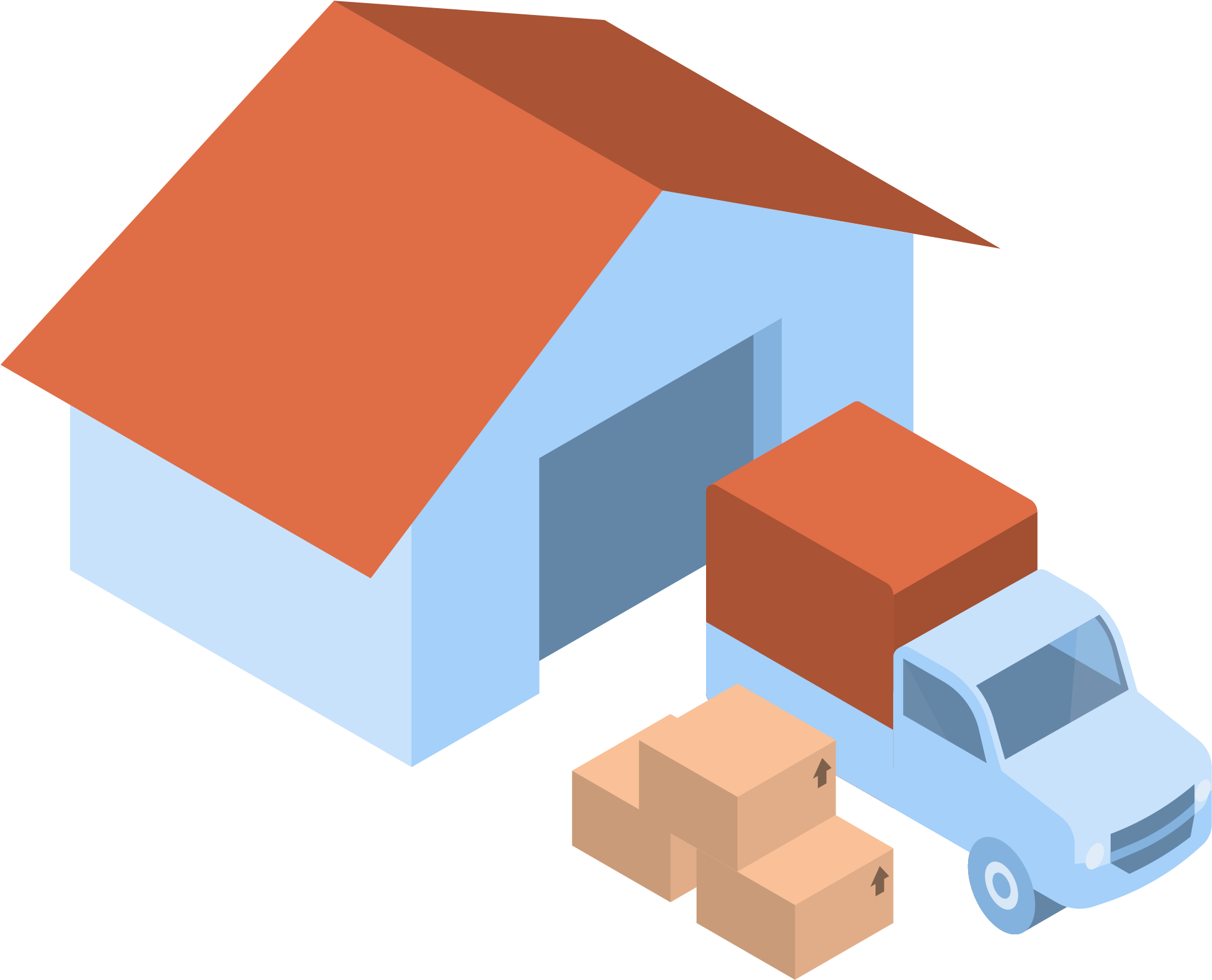 5d Usine Voiture Fret Image Png Et Vectorielle - Car (2501x2501)