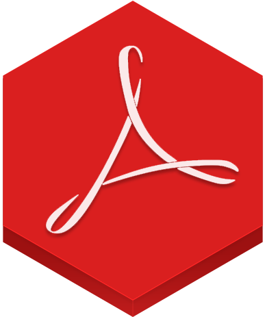 Adobe Reader Logo Icon - Adobe Logo Png Circle (512x512)