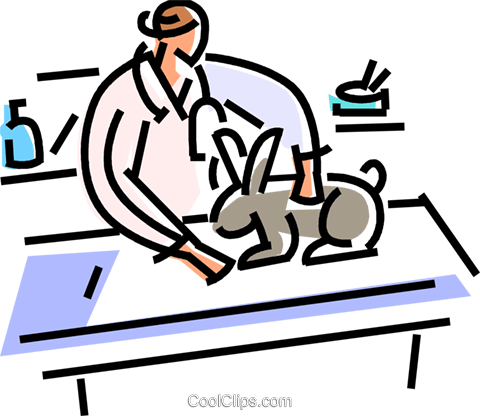 Veterinário Livre De Direitos Vetores Clip Art Ilustração - Veterinário Livre De Direitos Vetores Clip Art Ilustração (480x416)