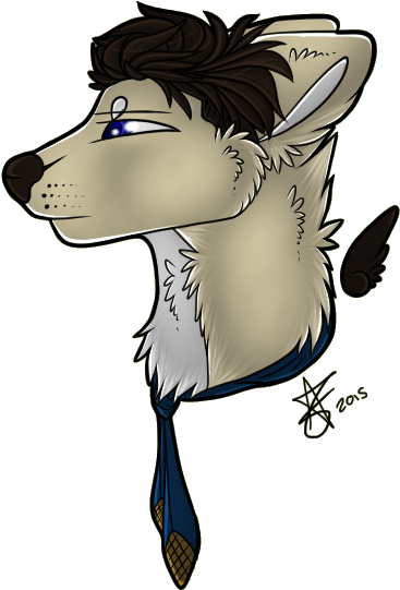 Castiel Wolf By Sparked Angel On Deviantart - Cartoon (377x559)