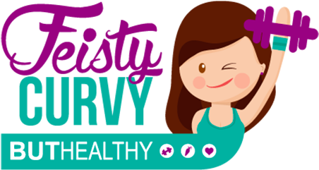 Feisty Curvy But Healthy - Cartoon (486x248)