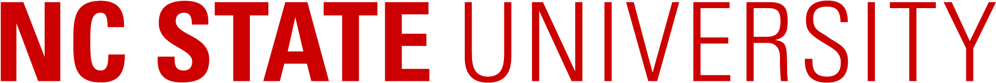 Red Letters Only 4x1, Maximum - Nc State University Png (2160x340)