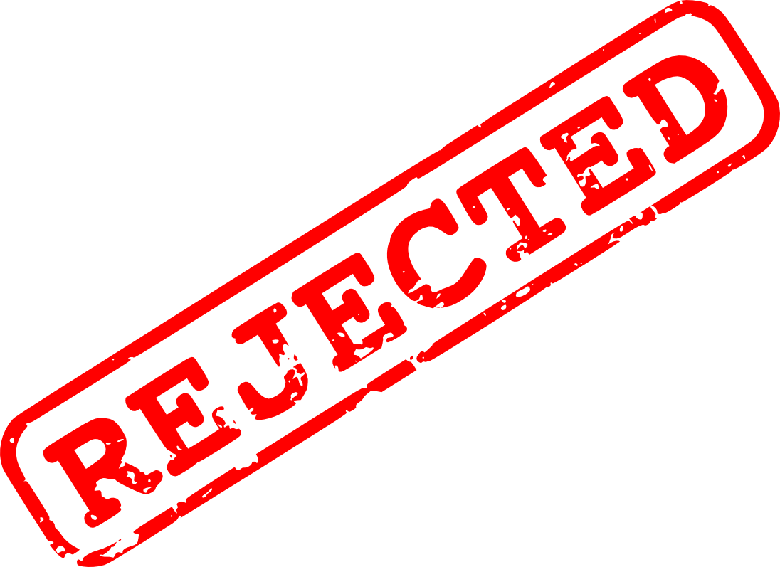 5 Red Rejected Stamp - Rejected Stamp Png (1096x797)