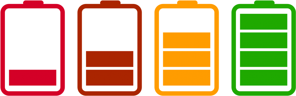 Battery Clipart Transparent Background - Battery Charging Png (1000x348)