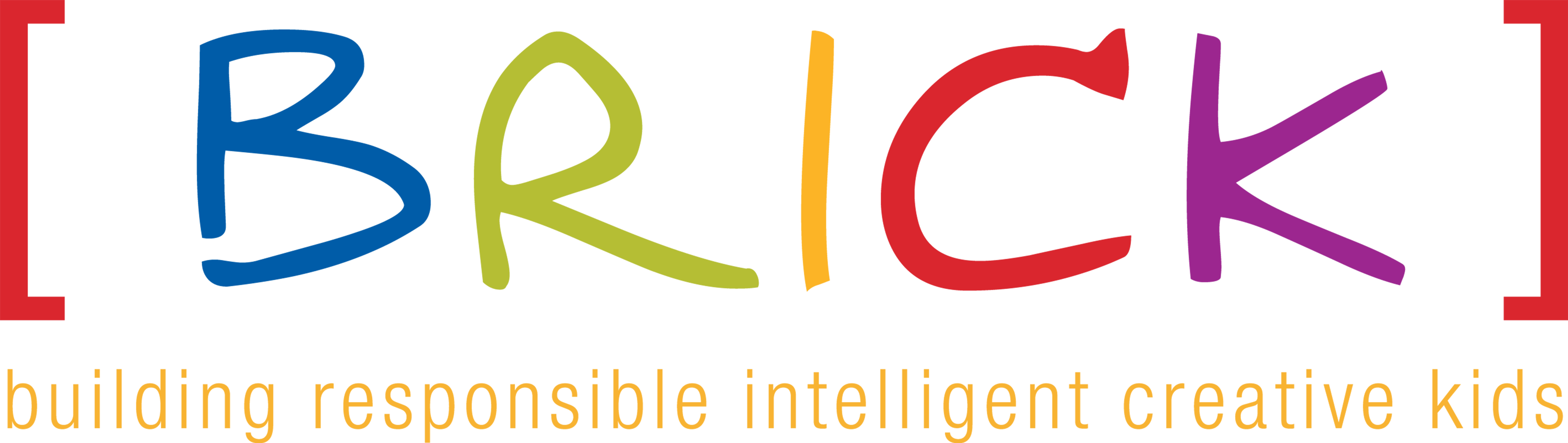 Brick Building Responsible Intelligent Creative Kids - Graphic Design (4780x1350)