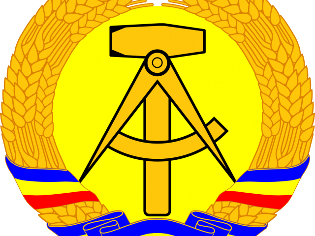 East Germany Clipart Arms - East German Hammer Compass (640x480)