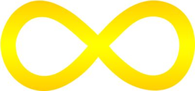 Going Gold For Autism Acceptance - Infinity (433x433)