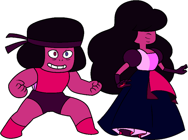 Ruby Clipart Garnet - Steven Universe Sapphire Garnet (777x580)
