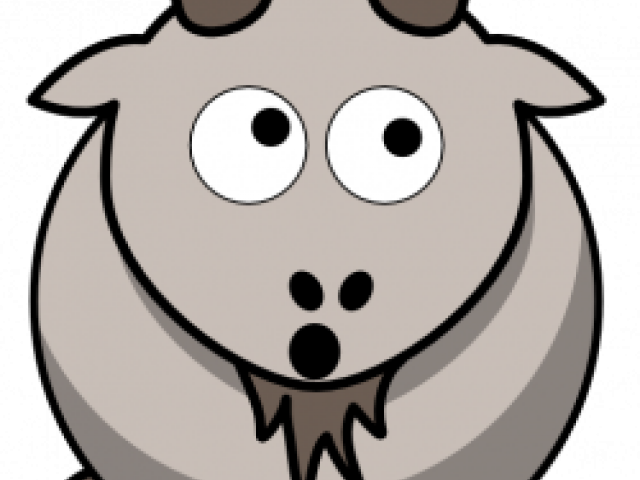 Billy Goat Clipart Chibi - Cartoon Goat Png (640x480)