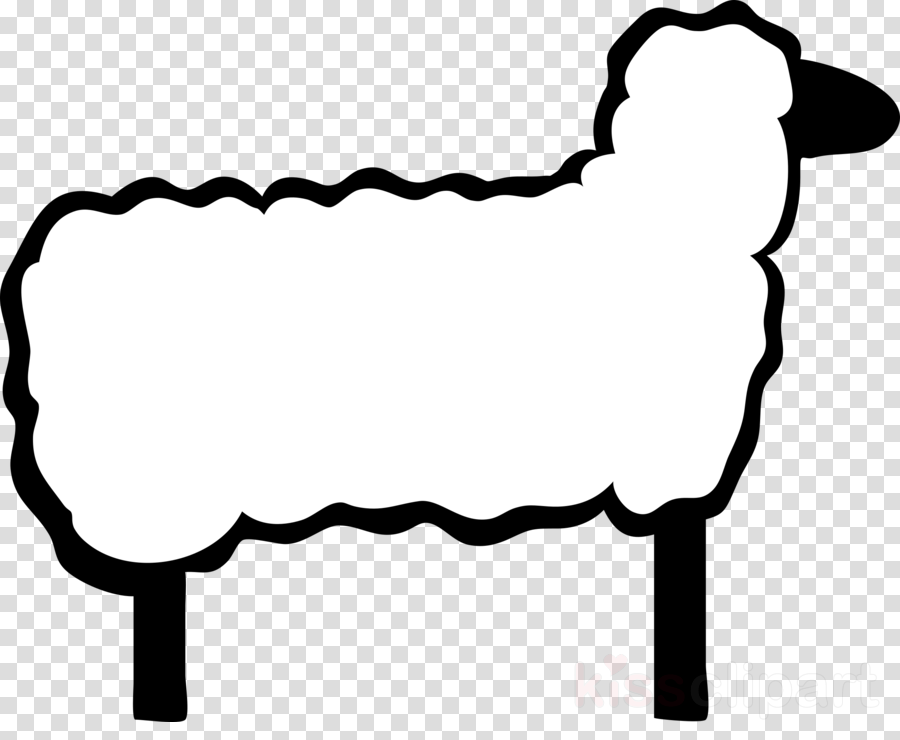 Sheep Outline Png Clipart Icelandic Sheep Wool Clip - Chocolate Kisses Bar Cake (900x740)