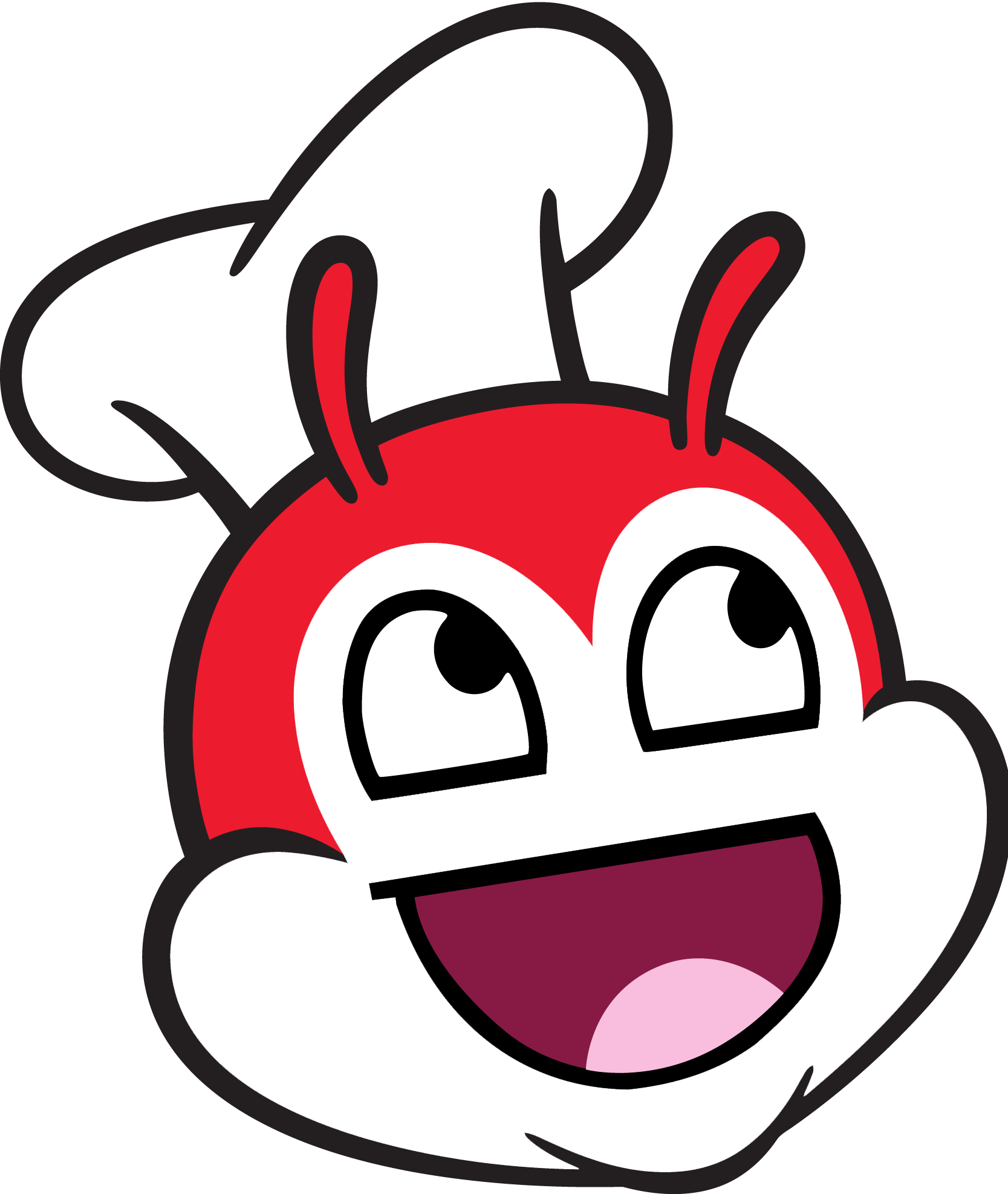 Awesome Face / Epic Smiley - Jollibee Logo Transparent (1667x1975)