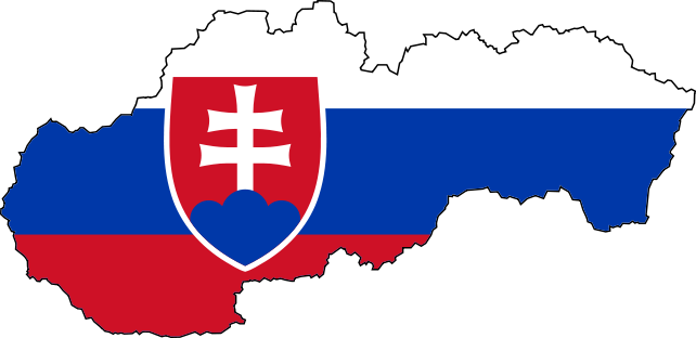Normally - Slovakia Flag Map (642x312)
