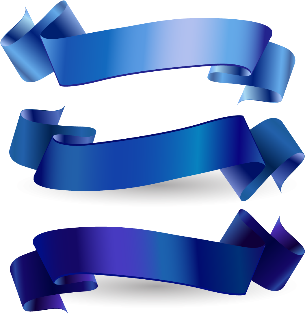 Awareness Ribbon Blue - Blue Ribbon Vector Hd (1181x1181)