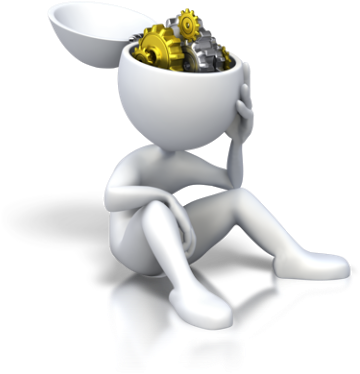 Thinking White Stick Man (384x384)