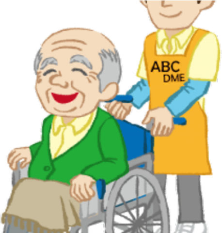 Customer Clipart Friendly Staff - Ayuda Al Anciano (640x480)