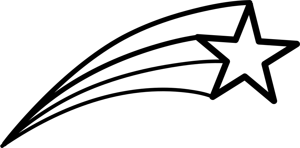 Shooting Star Svg Png Icon Free Download - Shooting Star Svg Png Icon Free Download (981x484)
