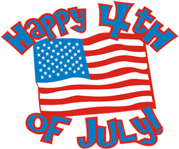 Happy 4th Of July Fabric B & Nailhead Heat Transfer - Happy 4th Of July Fabric B & Nailhead Heat Transfer (415x415)