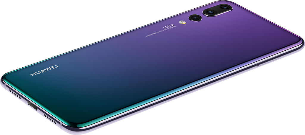 Huawei P20 Pro Gradient Purple - Huawei P20 Pro Gradient Purple (1025x453)