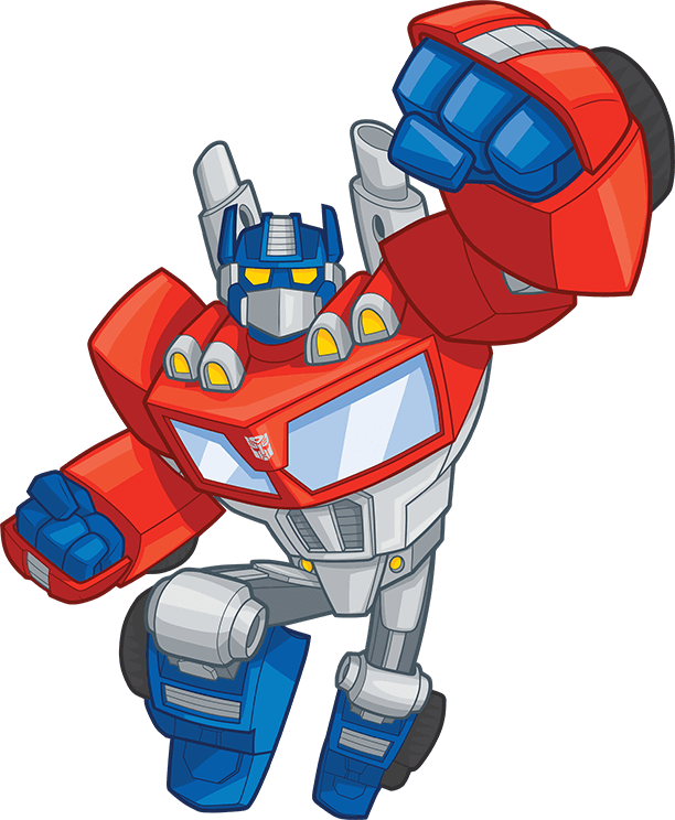 Transformers For Kids, Rescue Bots, Optimus Prime - Transformers For Kids, Rescue Bots, Optimus Prime (612x744)