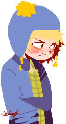 Tweek With Craig's Hat And Jacket On - Tweek With Craig's Hat And Jacket On (272x478)