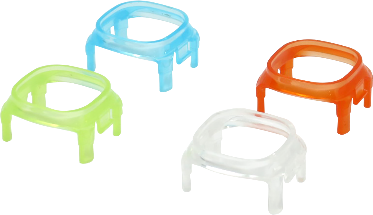 The Clear Bezel Can Be Replaced With A Green, Orange - The Clear Bezel Can Be Replaced With A Green, Orange (1550x973)