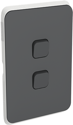 Clipsal 3042c An Iconic Switch Cover Plate 2 Gang - Clipsal 3042c An Iconic Switch Cover Plate 2 Gang (800x600)