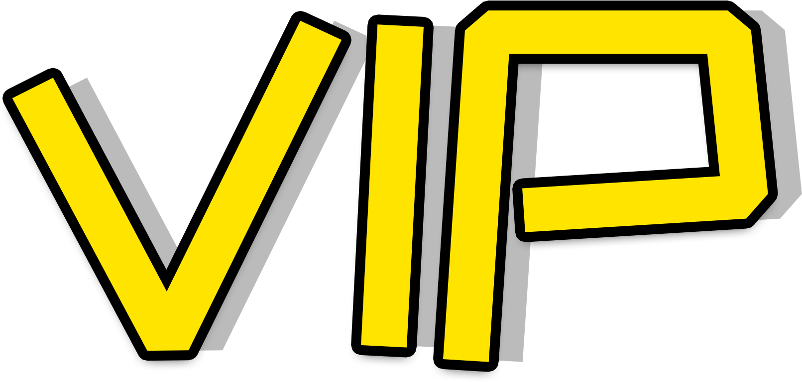 Vip Simple Word Art Commercial Png And Psd - Vip Simple Word Art Commercial Png And Psd (2000x2000)