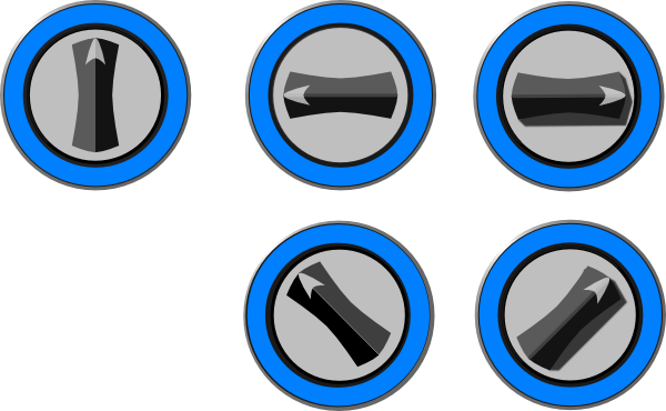 Oven Knobs Clipart (600x370)