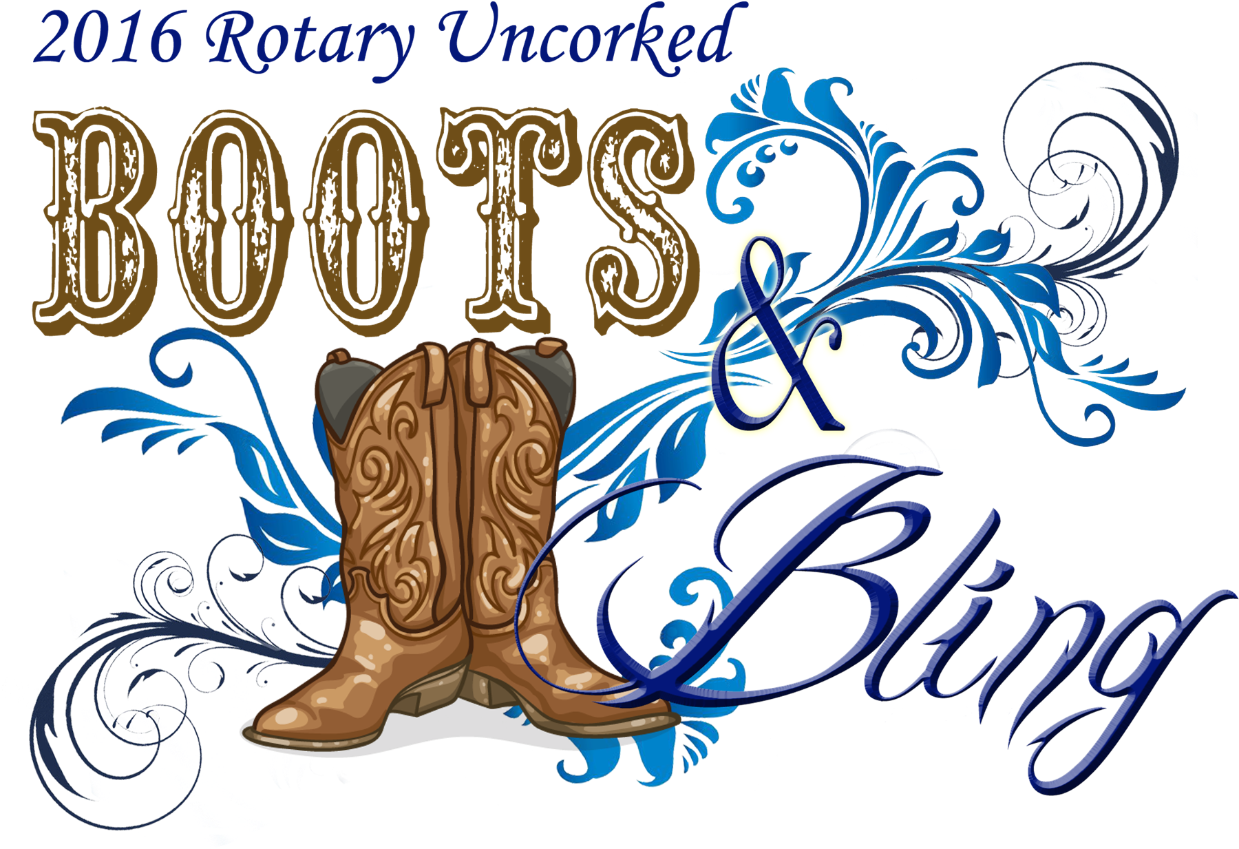 We Can't Put On An Event Like Rotary Unocrked Without - Holly Black And White Border Christmas Personalized (1980x1359)