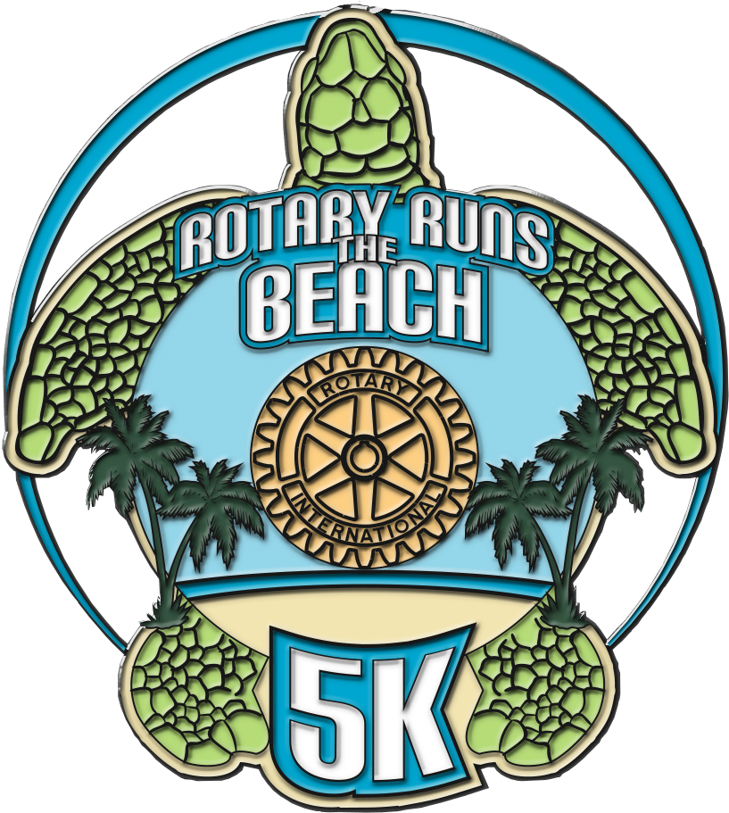 Rotary Runs The Beach 5k - Indian Rocks Beach (849x936)