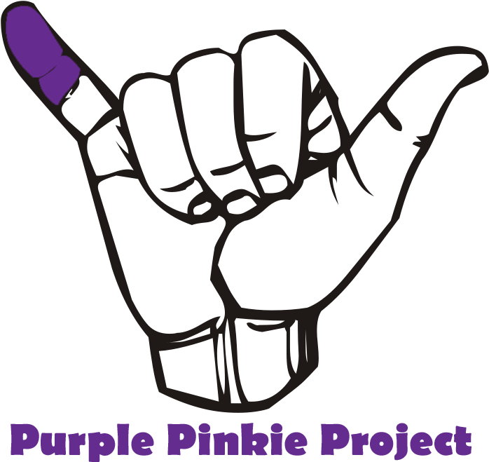 Presque Isle Rotary Club, Umpi Present World Polio - Purple Pinkie Project Polio (709x720)