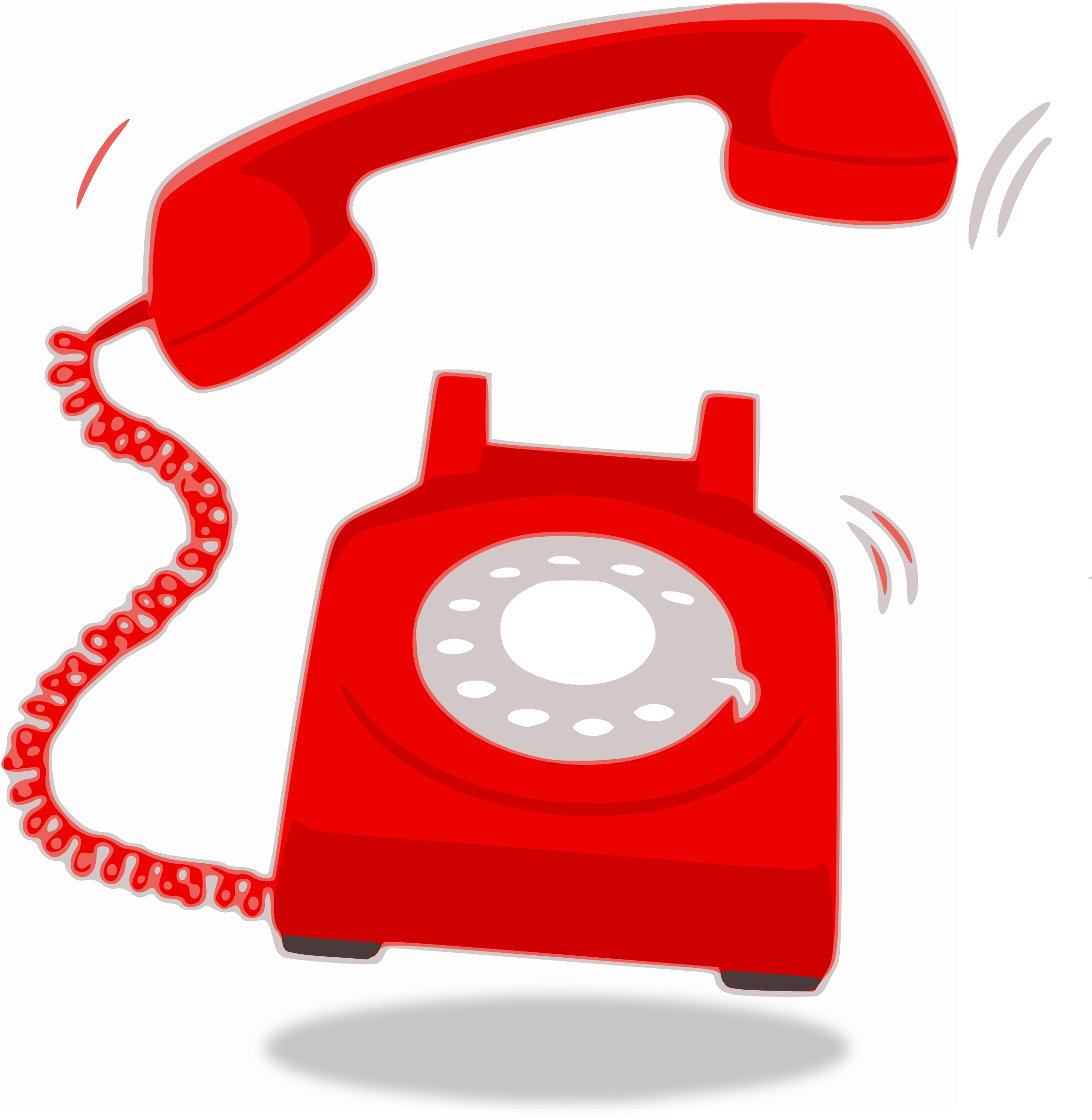 Red Telephon - Telephone Ringing (2400x2400)