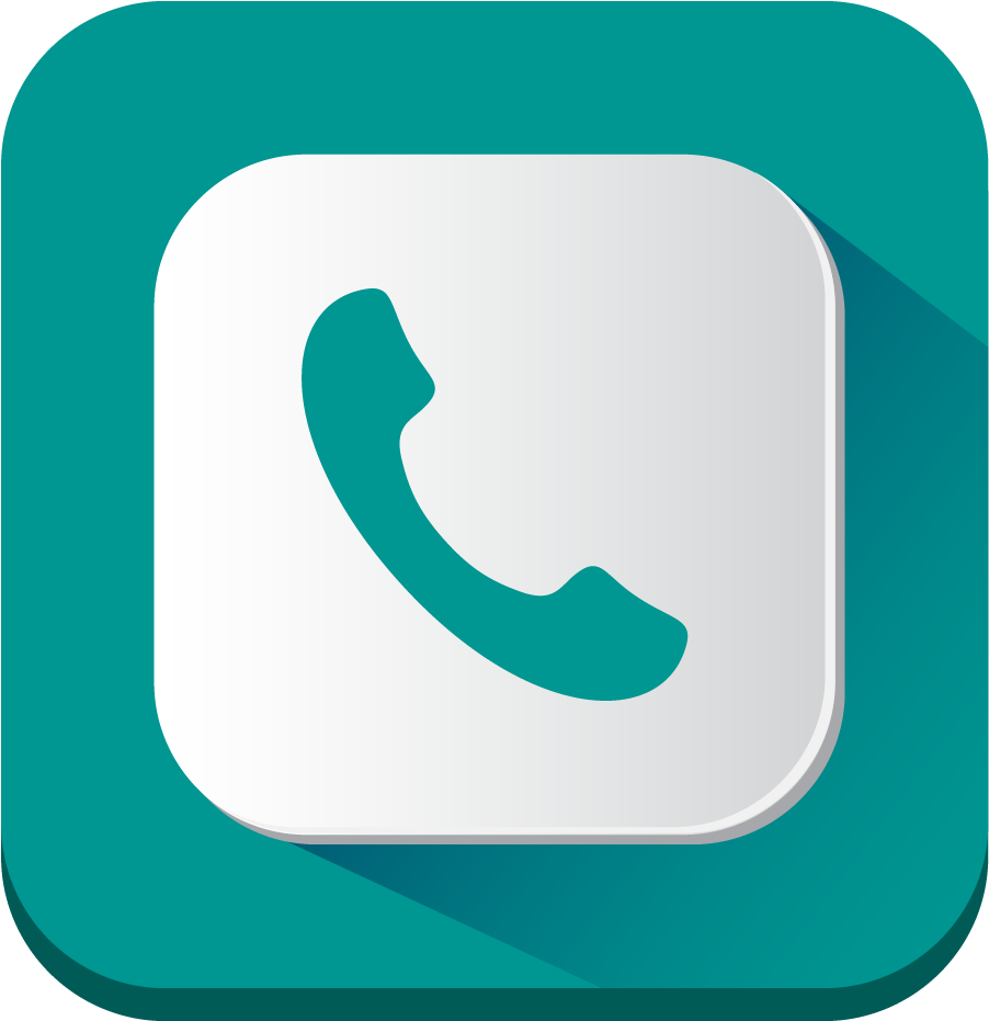 Light Blue Phone Png Clipart - Phone Icon For Android (1024x1024)