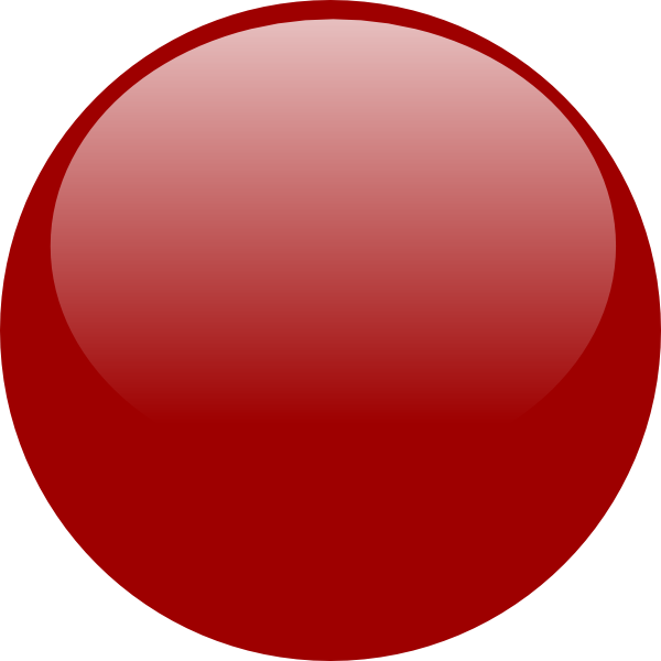 Dark Red Icon Button - Red Button Icon Png (600x600)
