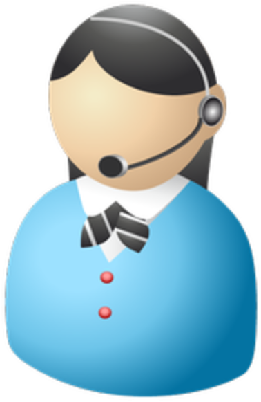 Receptionist Clipart - Receptionist Icon (600x600)