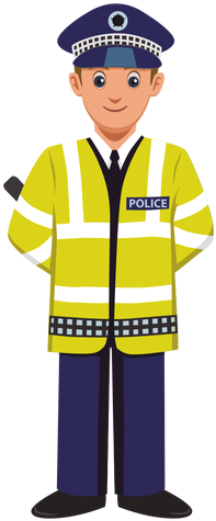 Transit Agent Profession Cartoon Png - Traffic Police Clipart (512x512)