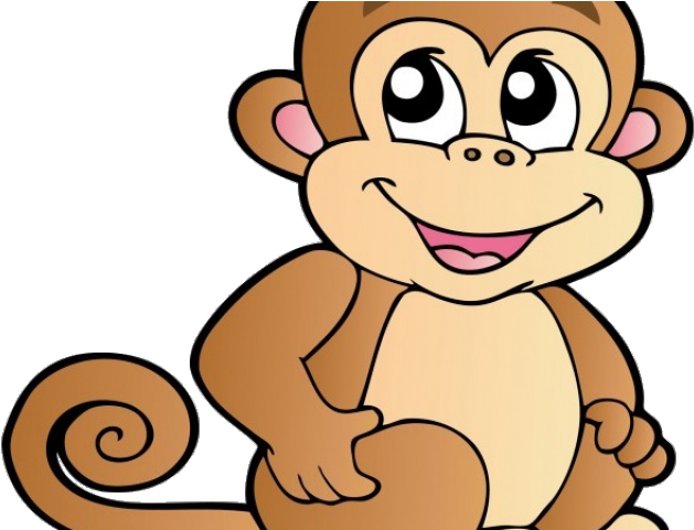 Animal Cliparts Transparent - Monkey Clip Art (640x480)