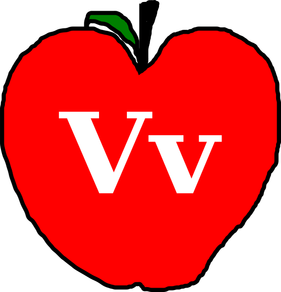 Alphabet A Clip Art At Clker - Alwyn Powder (576x598)